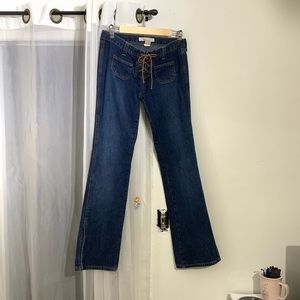Dark-Wash Abercrombie & Fitch Jeans